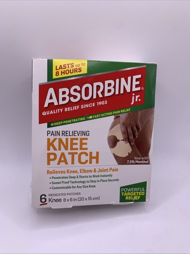 Knee pain relief patch menthol - knee,