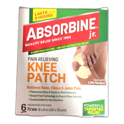 Knee pain relief patch - knee, menthol